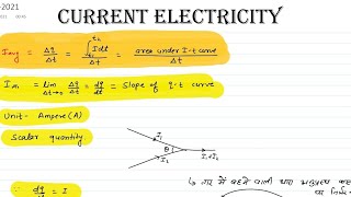 CURRENT ELECTRICITY CLASS 12 NOTES CBSEJEENEETshorts [upl. by Aicemak]