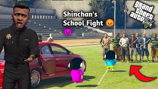 GTA 5 Shinchan Verna Destroyed By School Bullies 😭amp Shinchan Die😭💔 Franklin Angry 😡 Ps Gamester [upl. by Modla]