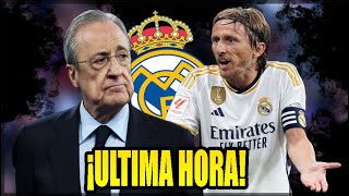 ¡LO CONFIRMAN ¡NADIE SE LO ESPERABA ¡DECISION FINAL CON MODRIC  NOTICIAS DEL REAL MADRID [upl. by Andreas519]