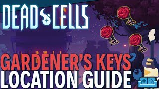 DEAD CELLS  Gardeners Keys location Guide [upl. by Aihpled]