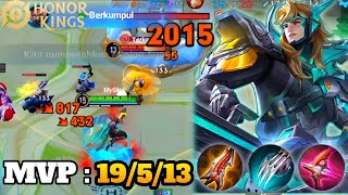 ALESSIO honor of king best build and gameplay high rank 19 killHOKgameplay [upl. by Siravrat402]