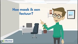 Hoe maak ik een factuur Boekhouden voor beginners [upl. by Erehs]