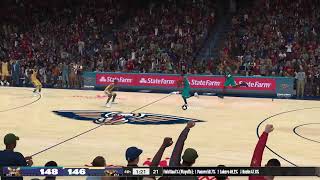 All Time New Orleans Pelicans vs All Time Charlotte Hornets GOAT TournamentLosers Bracket [upl. by Tips]