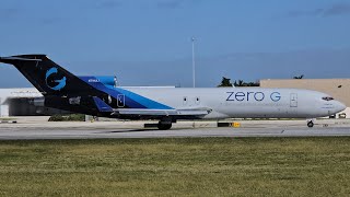 Zero G Boeing 727 takeoff from KFLL  11162024 [upl. by Genesia]