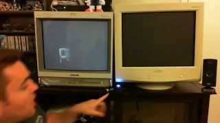 Dreamcast VGA on new Monitor and Sony PVM [upl. by Ahsiri490]