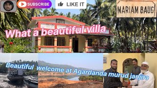 pewe to Agardanda Travel Journey via dabhol dapoli mahadmariam baug Ahmadi villa [upl. by Hannibal]