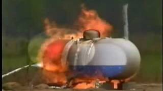 BLEVE Boiling Liquid Expanding Vapor Explosion Demonstration  How it Happens Training Video [upl. by Aifos777]