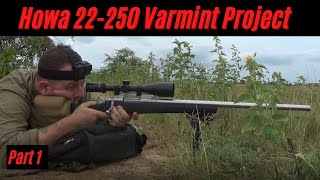 Howa 22250 Varmint Project  Part 1 [upl. by Banky]