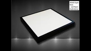 60X60 PANEL LED LAMBA MONTAJI NASIL YAPILMALI [upl. by Grosvenor]