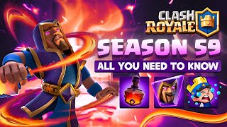 All you need to Know about Season 59 in Clash Royale [upl. by Anidam]