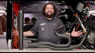 Bassani Exhaust for Harley Touring Review at RevZillacom [upl. by Surat320]