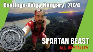 Spartan Beast Csattogó Völgy  Veröce Hungary 2024 [upl. by Groark46]