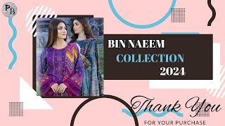 Bin Naeem Winter Collection 2024best prices [upl. by Yseulte620]