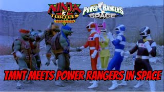 TEENAGE MUTANT NINJA TURTLES MEETS THE POWER RANGERS crossover mmpr tmnt ai powerrangers [upl. by Walburga443]