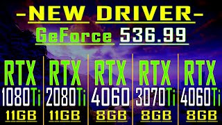 GTX 1080Ti vs RTX 2080TI vs RTX 4060 vs RTX 4060Ti vs RTX 3070Ti  PC GAMES BENCHMARK TEST [upl. by Yelruc827]