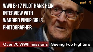 WWII B17 Pilot Interview  Hank Hein Part 1 Interview [upl. by Nnaecarg]