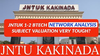 JNTUK 12 BTECH NETWORK ANALYSIS SUBJECT VALUATION VERY TOUGHjntukupdates [upl. by Backler]