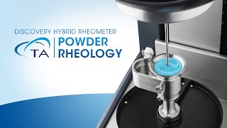 Powder Rheology for the Discovery Hybrid Rheometer [upl. by Nanon]