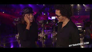 Les coulisses des répètes avec Amel Bent EagleEye Cherry 2018 [upl. by Codding151]