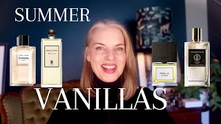 SUMMER VANILLA FRAGRANCES  TheTopNote perfumecollection perfumereviews [upl. by Essilem776]