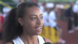 IAAF World Junior Championships 2014  Shannon HYLTON GBR 200m Women Final [upl. by Suolkcin]