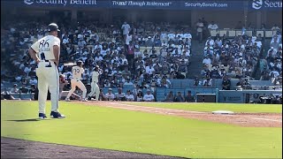 Gavin Lux Solo Home Run 4 LIVE 72024 [upl. by Arekat]