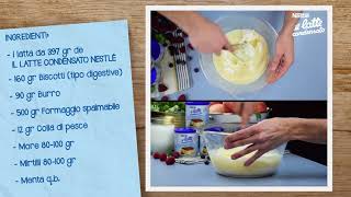 Il Latte Condensato  Ricetta cheesecake ai mirtilli e more [upl. by Luht]