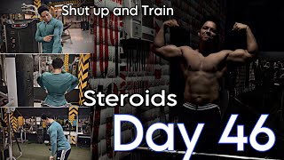 Day 46 Transformation for birthday challenge  steroids ultimate back workout routine [upl. by Greenebaum]