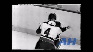 NHL Apr 10 1975 New York Islanders v New York Rangers R HL Jean Potvin v Jerry Butler [upl. by Cherri]