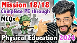 Mission 1818  Complete Physical Education Revision in 1 shot through MCQs 🔥 🚨  Class 12th 2024 [upl. by Vallo]