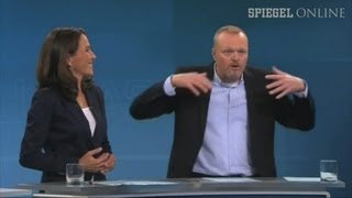 Stefan Raab im TVDuell quotKing of Kotelettquot  DER SPIEGEL [upl. by Ahseem]