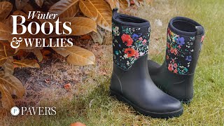 Wellies and Winter Boots with Debbie Paver and Julie Peasgood [upl. by Annaeerb]