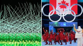 Short but vibrant opening ceremony kicks off Beijing Winter Olympics [upl. by Eveineg498]