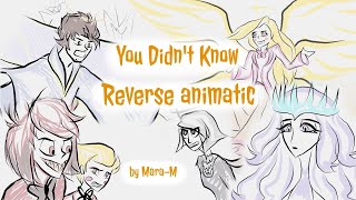 You Didnt Know reverseroleswap ¦ animatic ¦ AI cover ¦ Read the description [upl. by Ycniuqal]