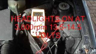 Testing Alternator and Wiring [upl. by Alrich]