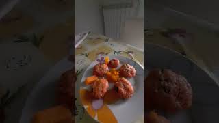 Preparazione polpette di carne al sapore di zucca [upl. by Ewald]