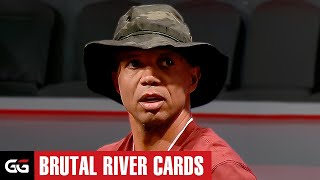 TOP 5 Brutal River Cards in 2024 WSOP [upl. by Annauqahs]