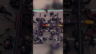 Red Bull flawless double stack pitstop 21s and 2s maxverstappen redbull f1 [upl. by Nwatna594]