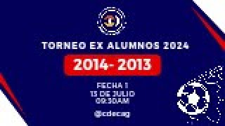 Fecha 1  Promoción 2014 vs 2013  Ex Alumnos CAG [upl. by Koball962]