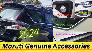 Maruti Suzuki Ertiga Accessories Ertiga accessories price list 2024 Maruti ertiga vxi [upl. by Ludwog]