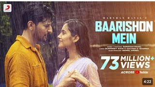 Darshan RavalDZ Baarishon Mein  Malvika Sharma  Official Video  Monsoon Melody [upl. by Rehsu]