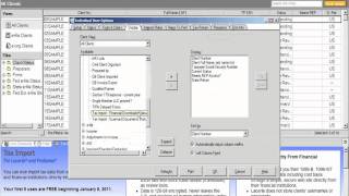 Tax Import Adding status columns [upl. by Notnirb]