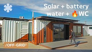 Arizonas autonomous home entirely offgrid no hookups needed [upl. by Elbam875]