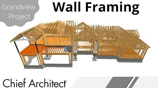 Grandview Build Project  Automatic and Manual Wall Framing [upl. by Anitsud]