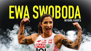 Ewa Swoboda Highlights  Polish Sprinter 2024 Ewa Swoboda powers to 701  World Indoor Tour 2024 [upl. by Airan999]