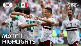 Korea Republic v Mexico  2018 FIFA World Cup  Match Highlights [upl. by Eidderf]