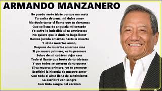 Armando Manzanero Nuestro Juramento Karaoke [upl. by Muhammad445]