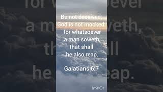 Galatians 67 biblechapter scriptureinspiration godblessyou GodsWord [upl. by Yentuoc646]