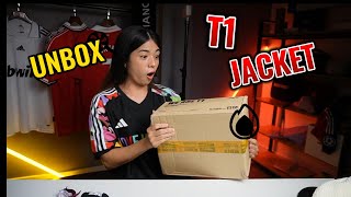 UNBOX T1 UNIFORM WORLDS JACKET  GOALSTUDIO [upl. by Humphrey]