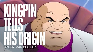 The origin of Kingpin  SpiderMan The Animated Series [upl. by Mccurdy]